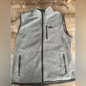 grey patagonia xl vest